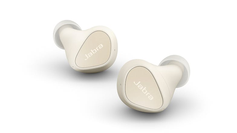 Jabra Elite 4 Noise Cancelling True Wireless In-Ear Headphones - Light Beige