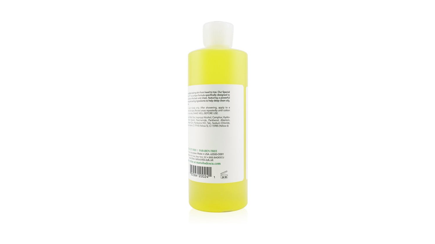 Special Cleansing Lotion O (For Chest And Back Only) - For All Skin Types - 472ml/16oz