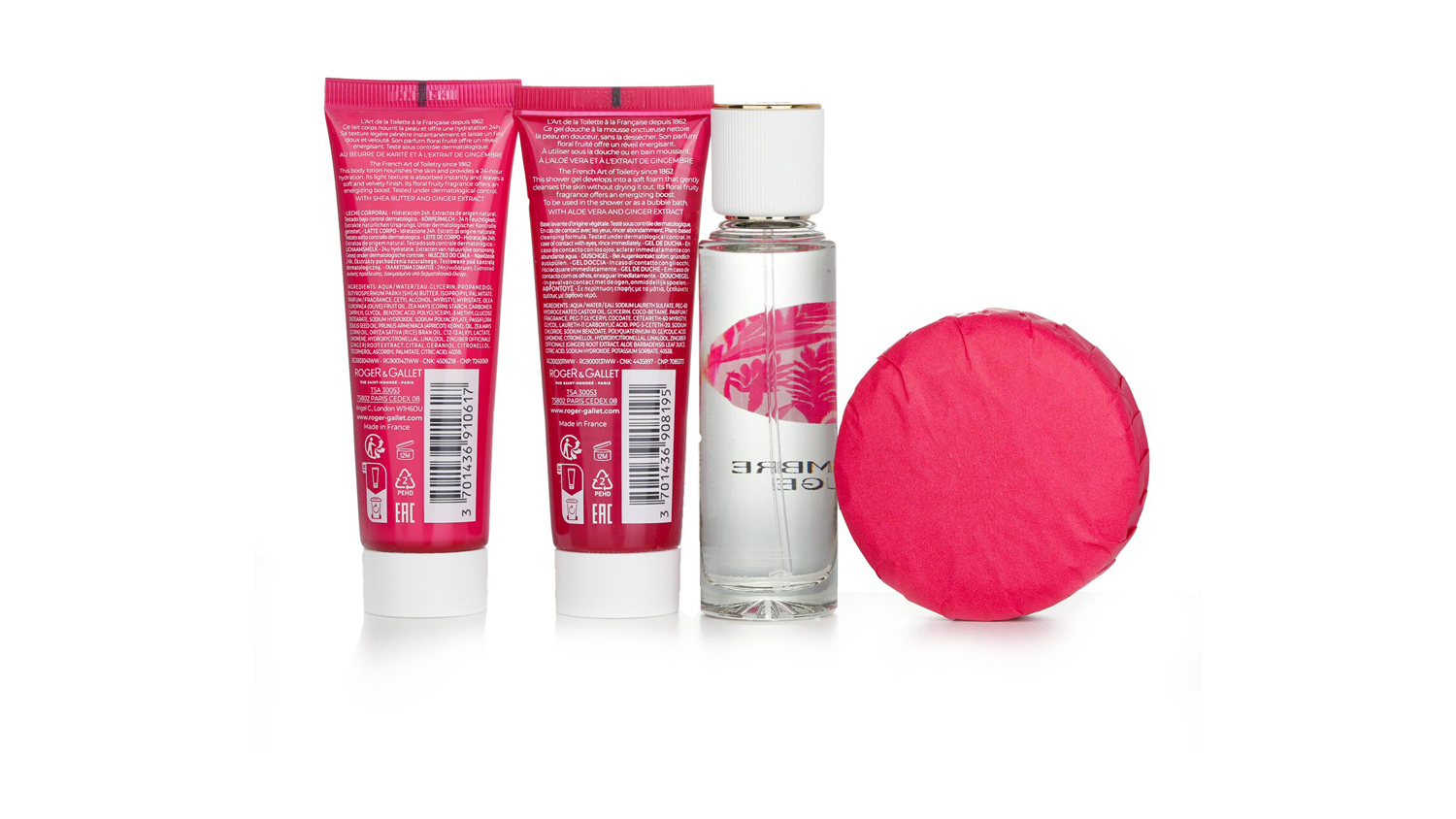 Gingembre Rouge Coffret - 4pcs