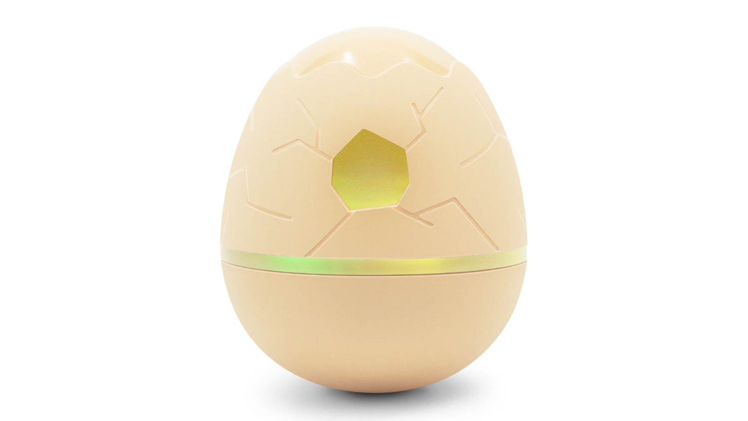Cheerble Wicked Egg Smart Pet Toy - Apricot