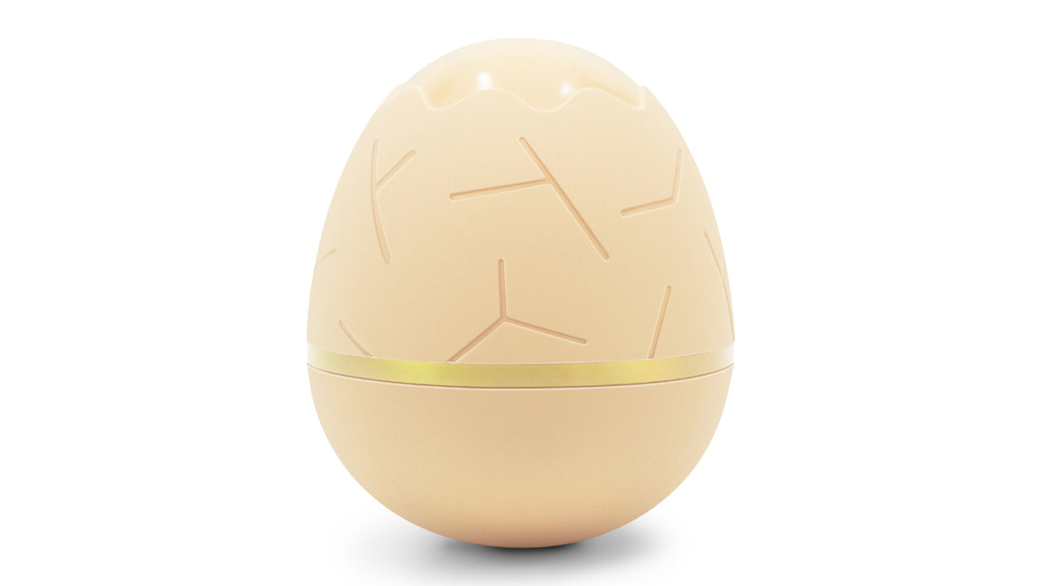 Cheerble Wicked Egg Smart Pet Toy - Apricot