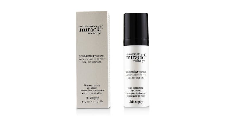 Philosophy Anti-Wrinkle Miracle Worker Eye+ Line-Correcting Eye Cream - 15ml/0.5oz