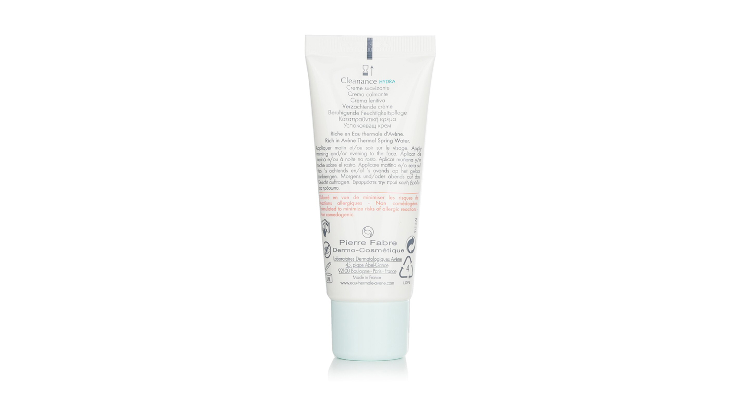 Avene Cleanance HYDRA Soothing Cream - 40ml/1.3oz