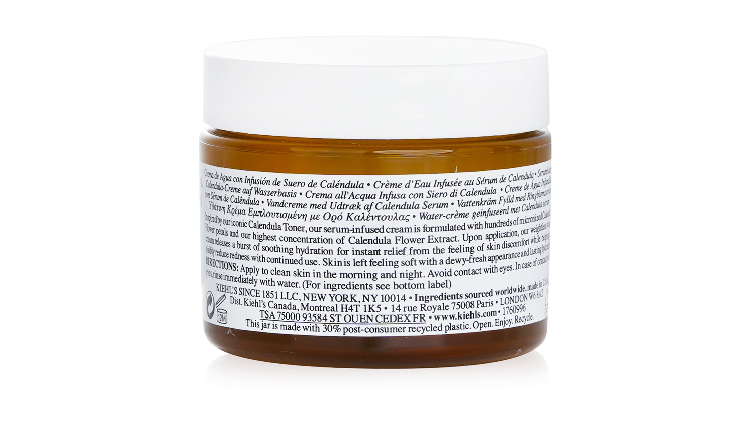Kiehl's Calendula Serum-Infused Water Cream - 50ml/1.7oz
