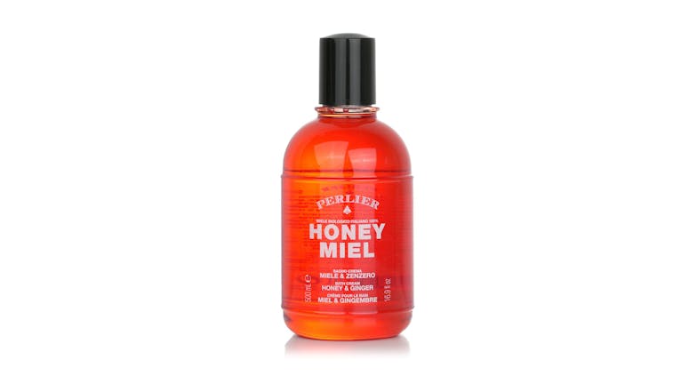 Honey Miel Honey & Ginger Bath Cream - 500ml/16.9oz