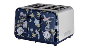 Laura Ashley Elvenden 4 Slice Toaster - Blue