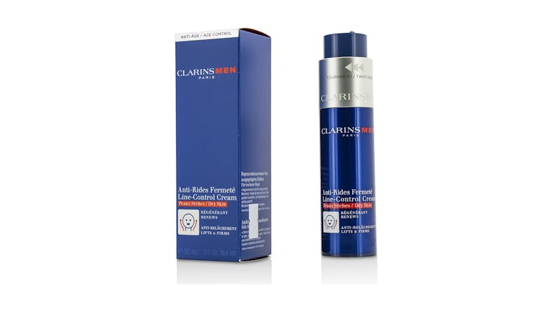 Clarins Men Line-Control Cream (Dry Skin) - 50ml/1.7oz