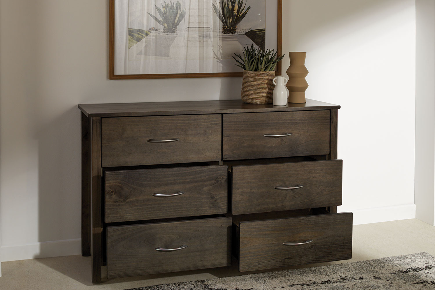 Tillsdale 6 Drawer Lowboy