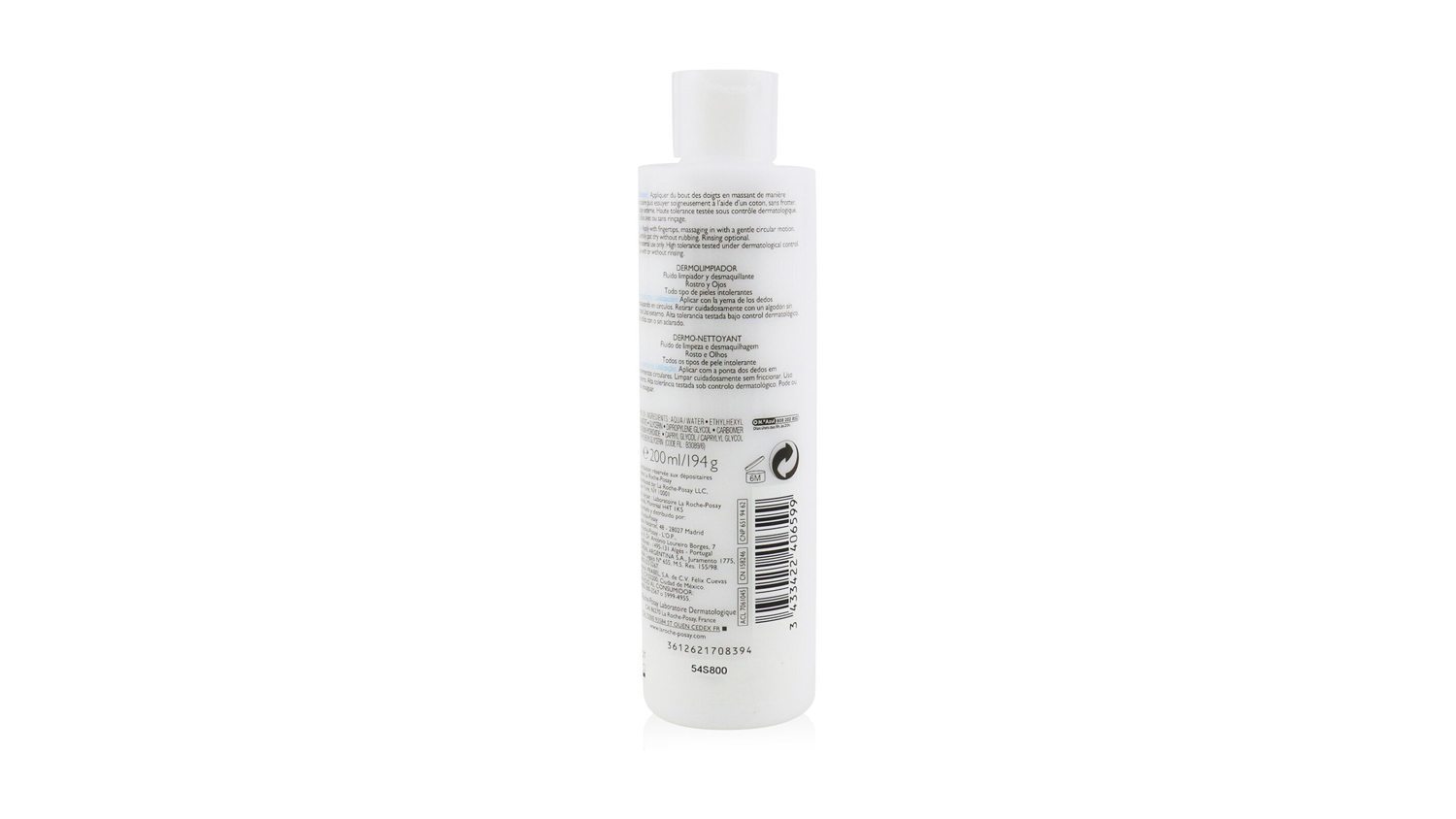 La Roche Posay Toleriane Dermo Cleanser - 200ml/6.76oz