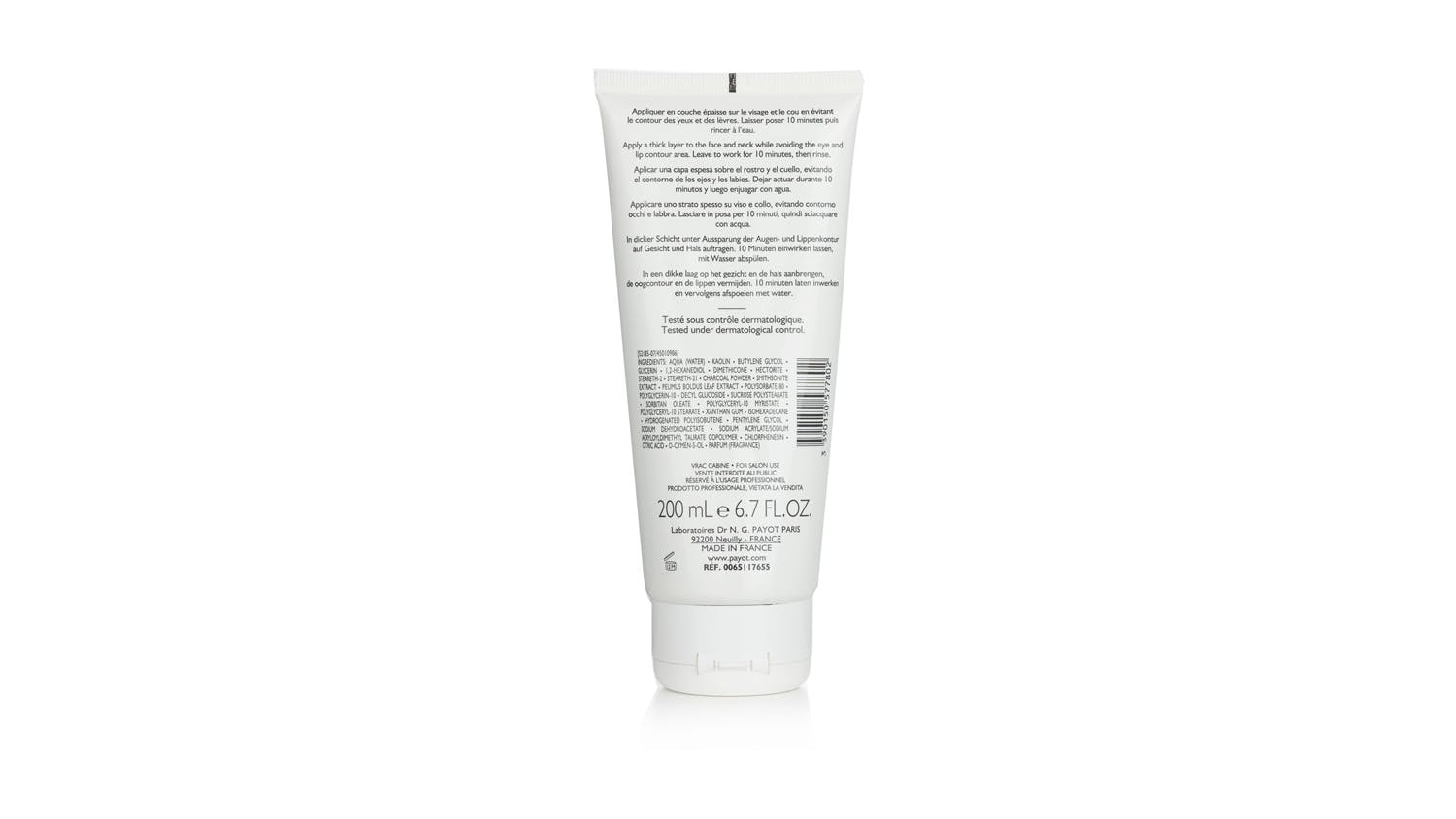 Pate Grise Masque Charbon - Ultra-Absorbent Mattifying Care (Salon Size) - 200ml/6.7oz