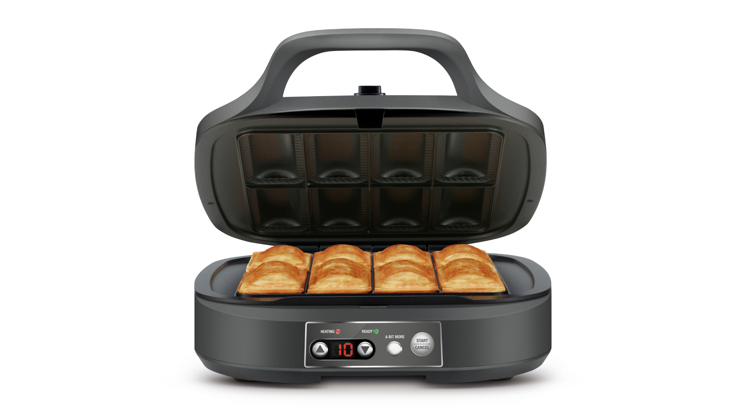 Breville the Quick & Easy Pie Maker Grey (LPI285GRY) Harvey Norman