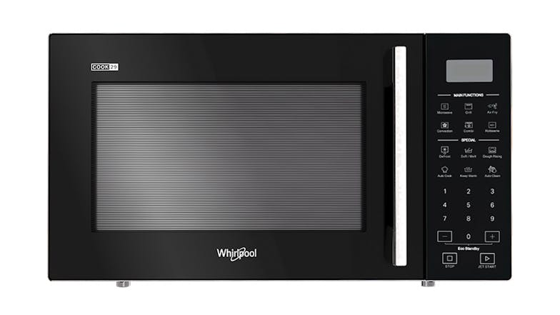 Whirlpool 29L Convection 1200W Microwave Oven with Airfryer - Black (MWP298BAUS-SH)