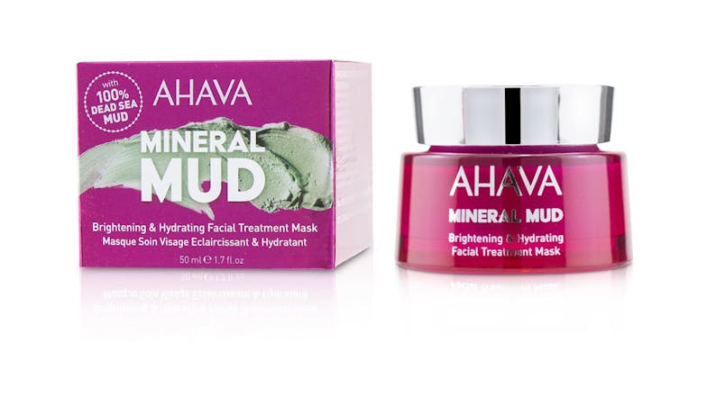 Ahava Mineral Mud Brightening and Hydrating Facial Treatment Mask - 50ml/1.7oz