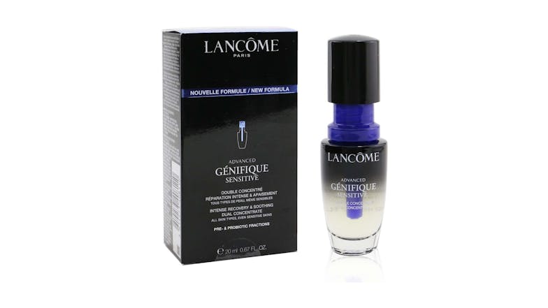 Lancome Advanced Genifique Sensitive Intense Recovery and Soothing Dual Concentrate - For All Skin Types, Even Sensitive Skins - 20ml/0.67oz