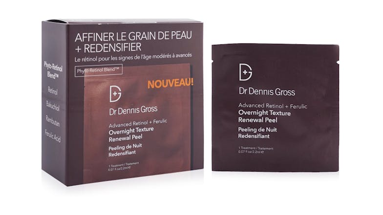 Dr Dennis Gross Advanced Retinol + Ferulic Overnight Texture Renewal Peel - 16 Treatments