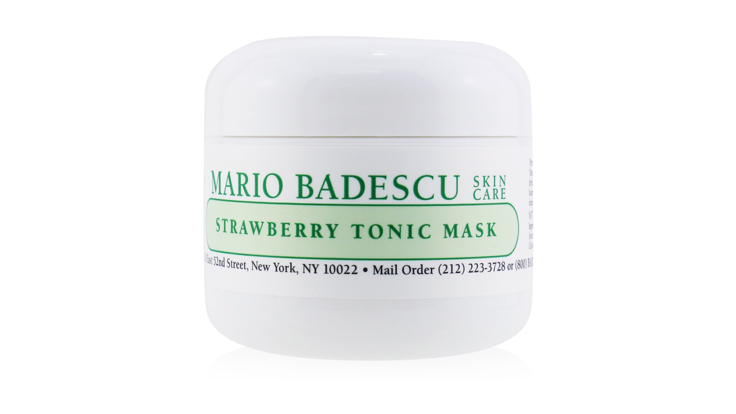 Mario Badescu Strawberry Tonic Mask - For Combination/ Oily/ Sensitive Skin Types - 59ml/2oz