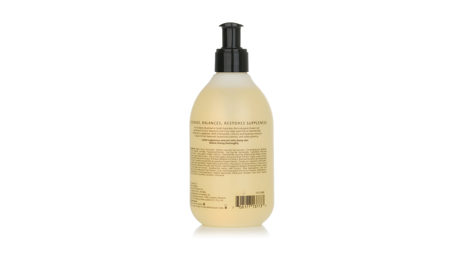 Jurlique Lemon, Geranium and Clary Sage Restoring Shower Gel - 300ml/10.14oz