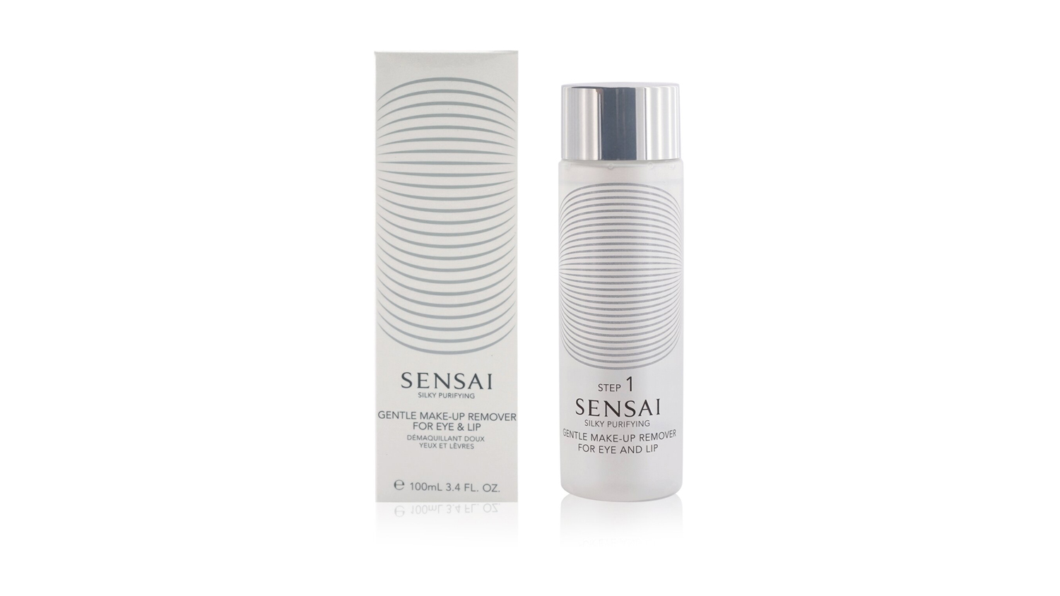 Sensai Silky Purifying Gentle Make-up Remover For Eye and Lip - 100ml/3.4oz