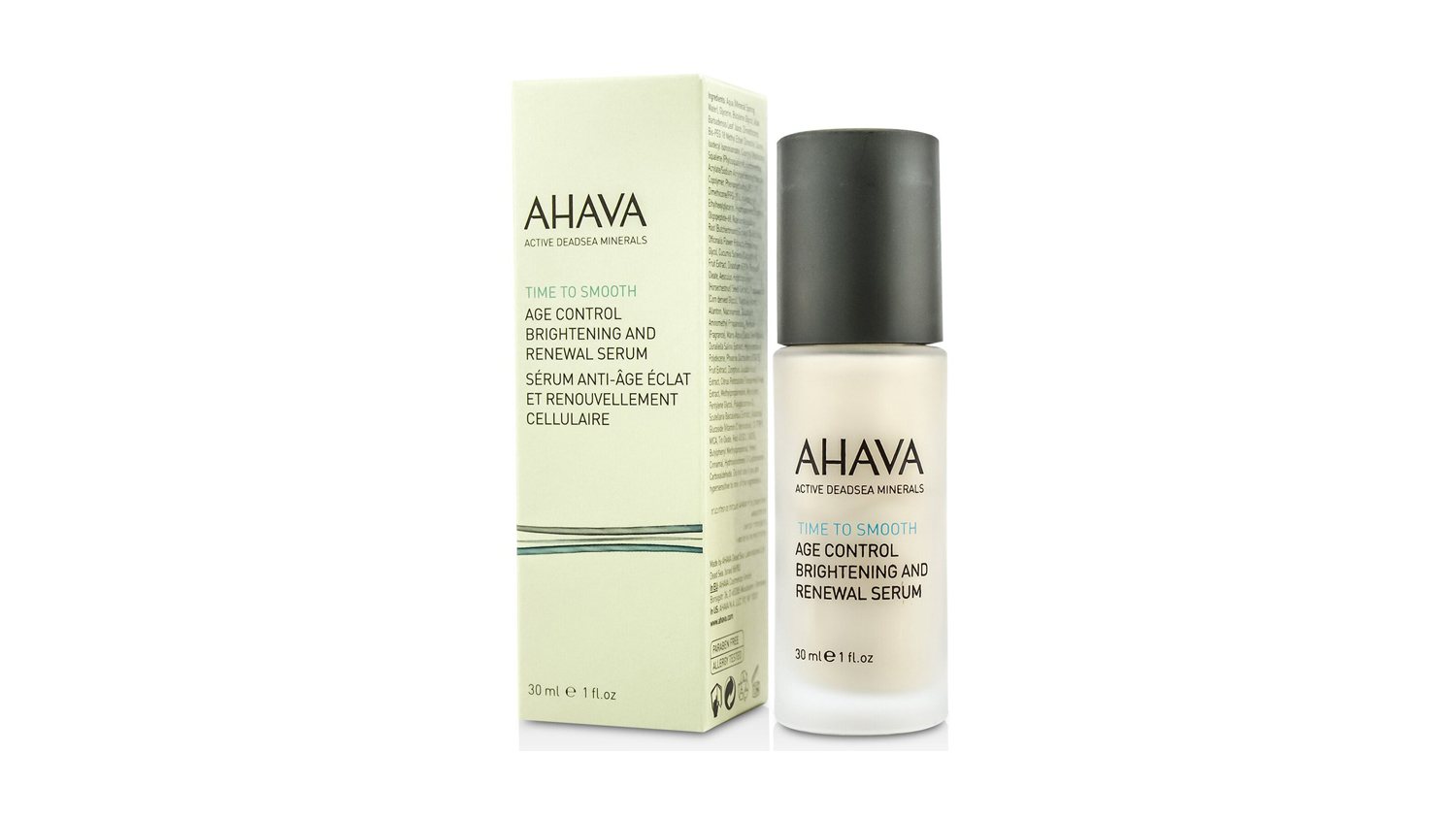 Ahava Time To Smooth Age Control Brightening and Renewal Serum - 30ml/1oz
