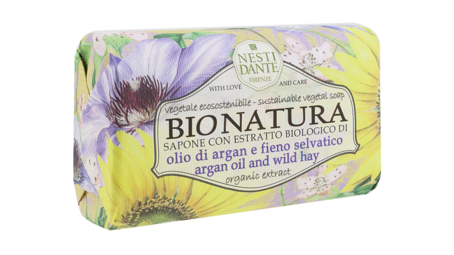 NESTI SAPONETTA DAL ARGAN Seifenstück - 100 G, Vegan, Mit Arganöl