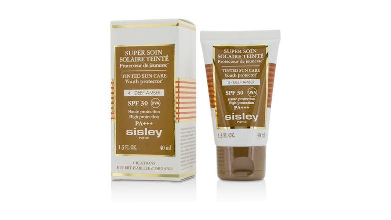 Sisley Super Soin Solaire Tinted Youth Protector SPF 30 UVA PA+++ - #4 Deep Amber - 40ml/1.3oz
