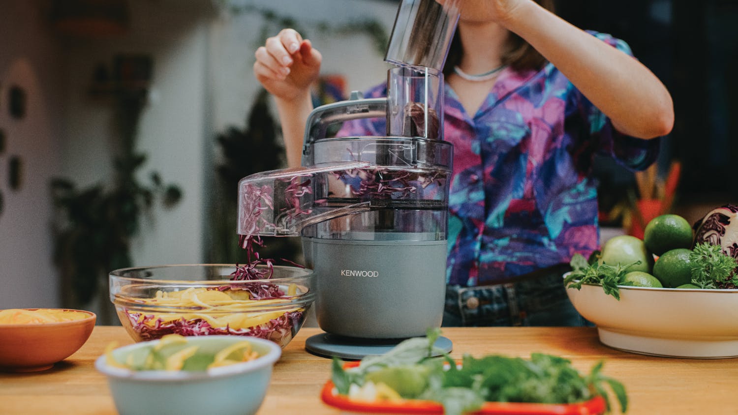 Kenwood MultiPro Go Super Compact Food Processor - Storm Blue (FDP22 ...