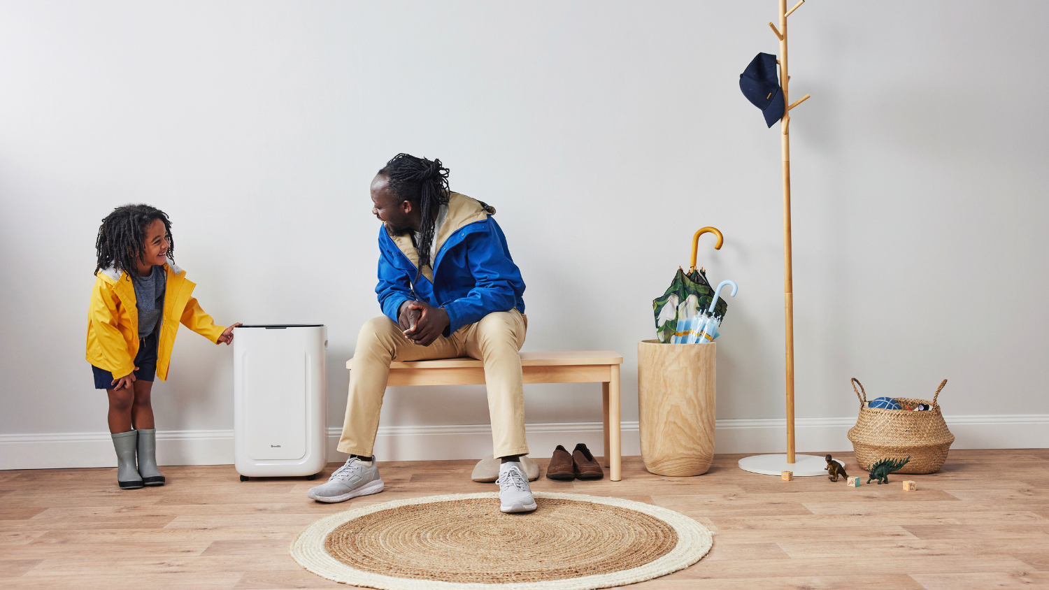Breville 25L the Smart Dry 2-in-1 Viral Protect Wi-Fi Purifier and Dehumidifier