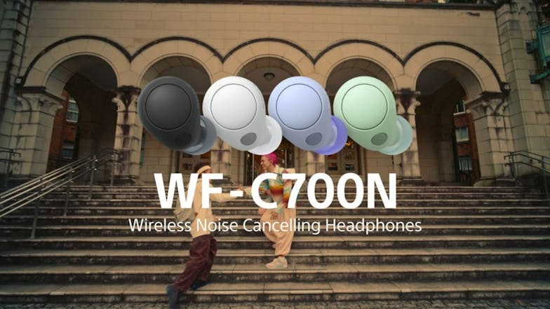 Sony WF-C700N Active Noise Cancelling True Wireless In-Ear Headphones - Black