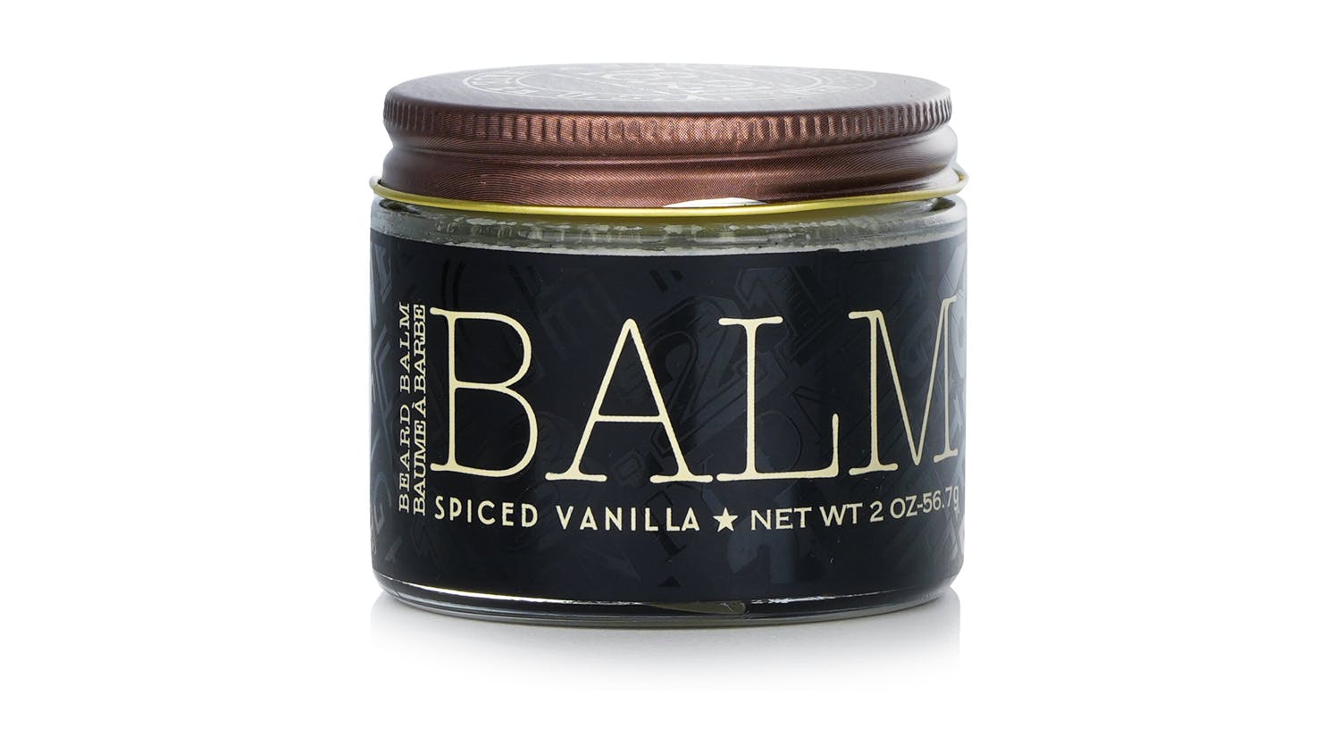 18.21 Man Made Beard Balm - # Spiced Vanilla - 56.7g/2oz