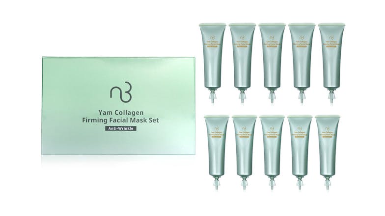 Yam Collagen Firming Facial Mask Set - Anti-Wrinkle - 10applications