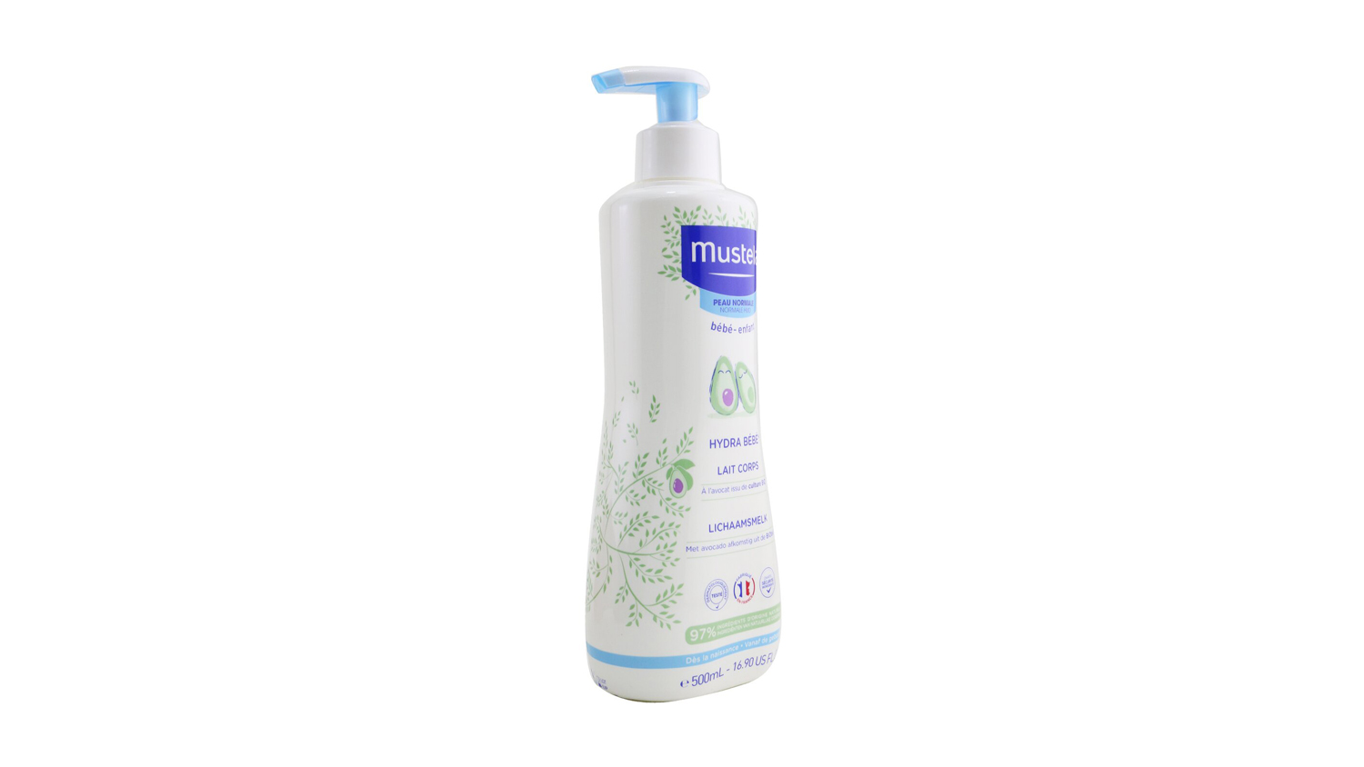 Mustela Hydra-Bebe Body Lotion With Organic Avocado - Normal Skin - 500ml/16.9oz