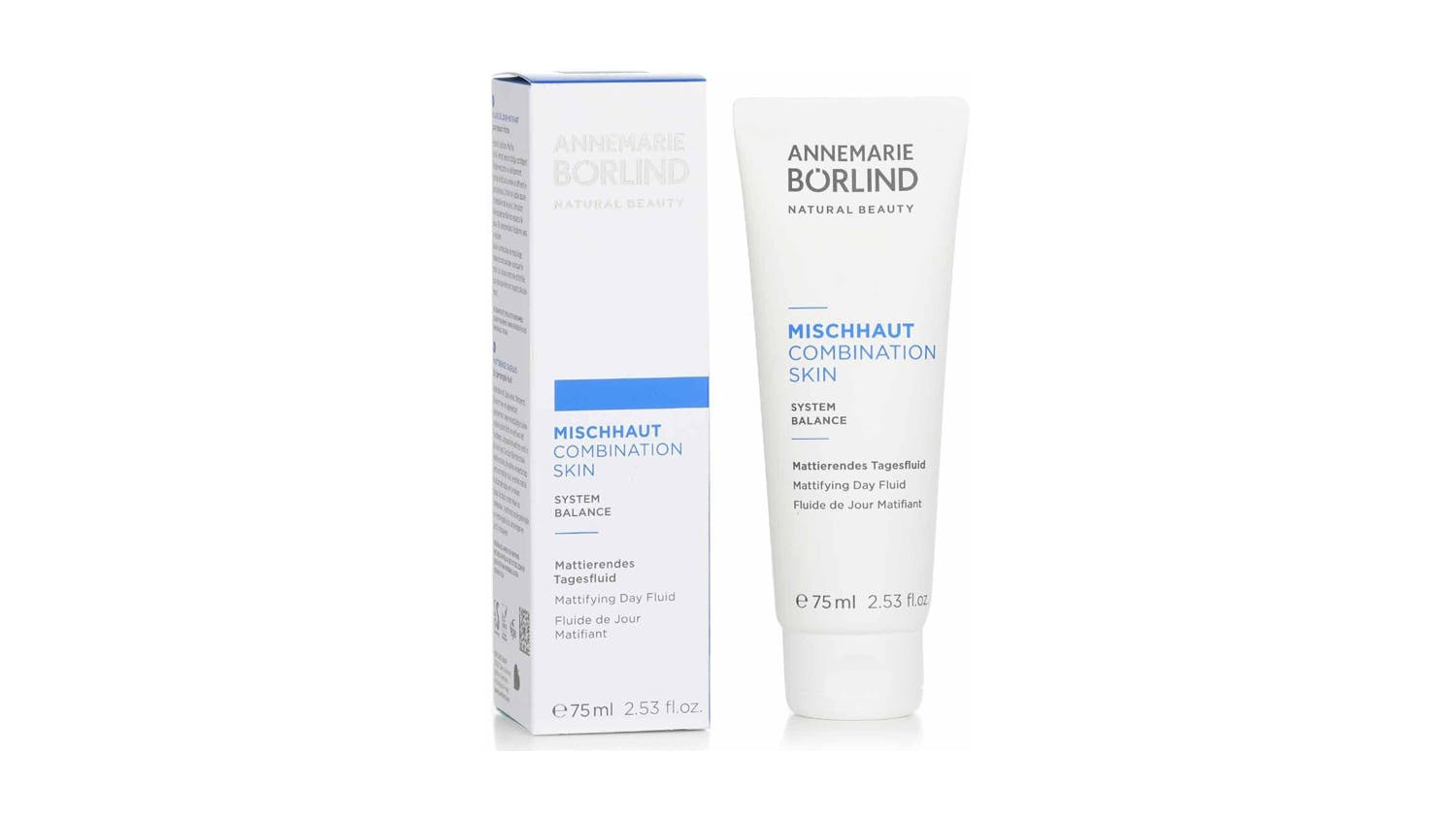 Annemarie Borlind Combination Skin System Balance Mattifying Day Fluid - For Combination Skin - 75ml/2.53oz