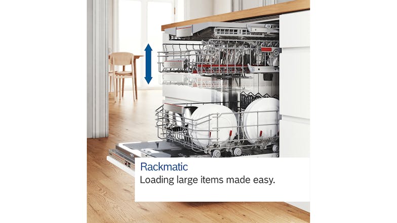 Bosch 14 Place Setting 6 Program Freestanding Dishwasher - Black Inox (Series 4/SMS4HVB01A)