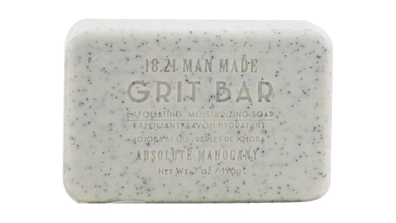 18.21 Man Made Grit Bar - Exfoliating, Moisturizing Soap - # Absolute Mahogany - 198g/7oz