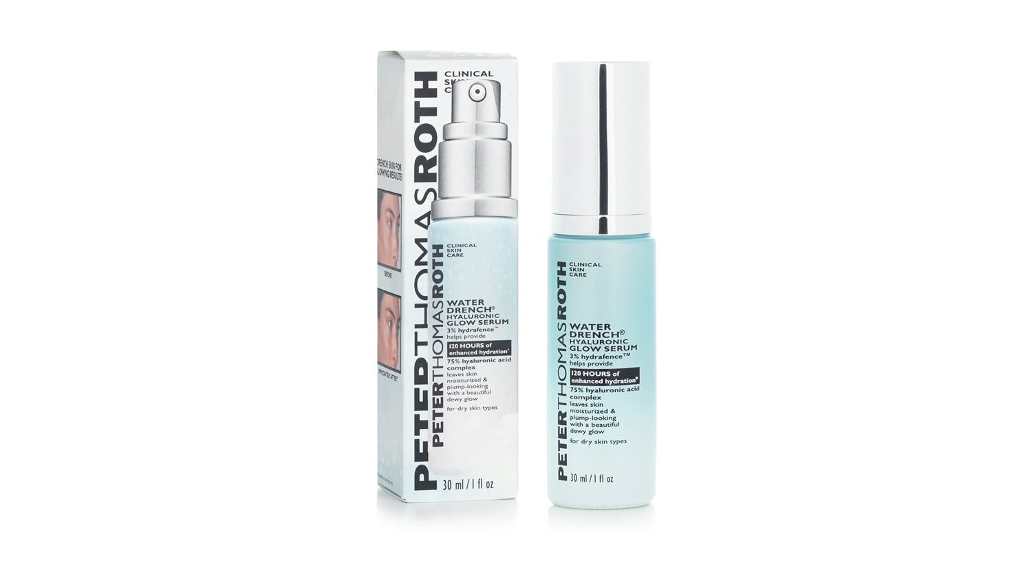 Peter Thomas Roth Water Drench Hyaluronic Glow Serum (For Dry Skin Types) - 30ml/1oz