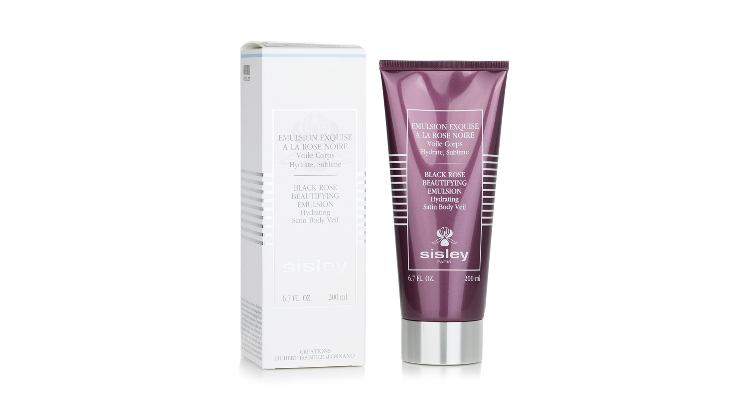 Sisley Black Rose Beautifying Emulsion - Hydrating Satin Body Veil - 200ml/6.7oz