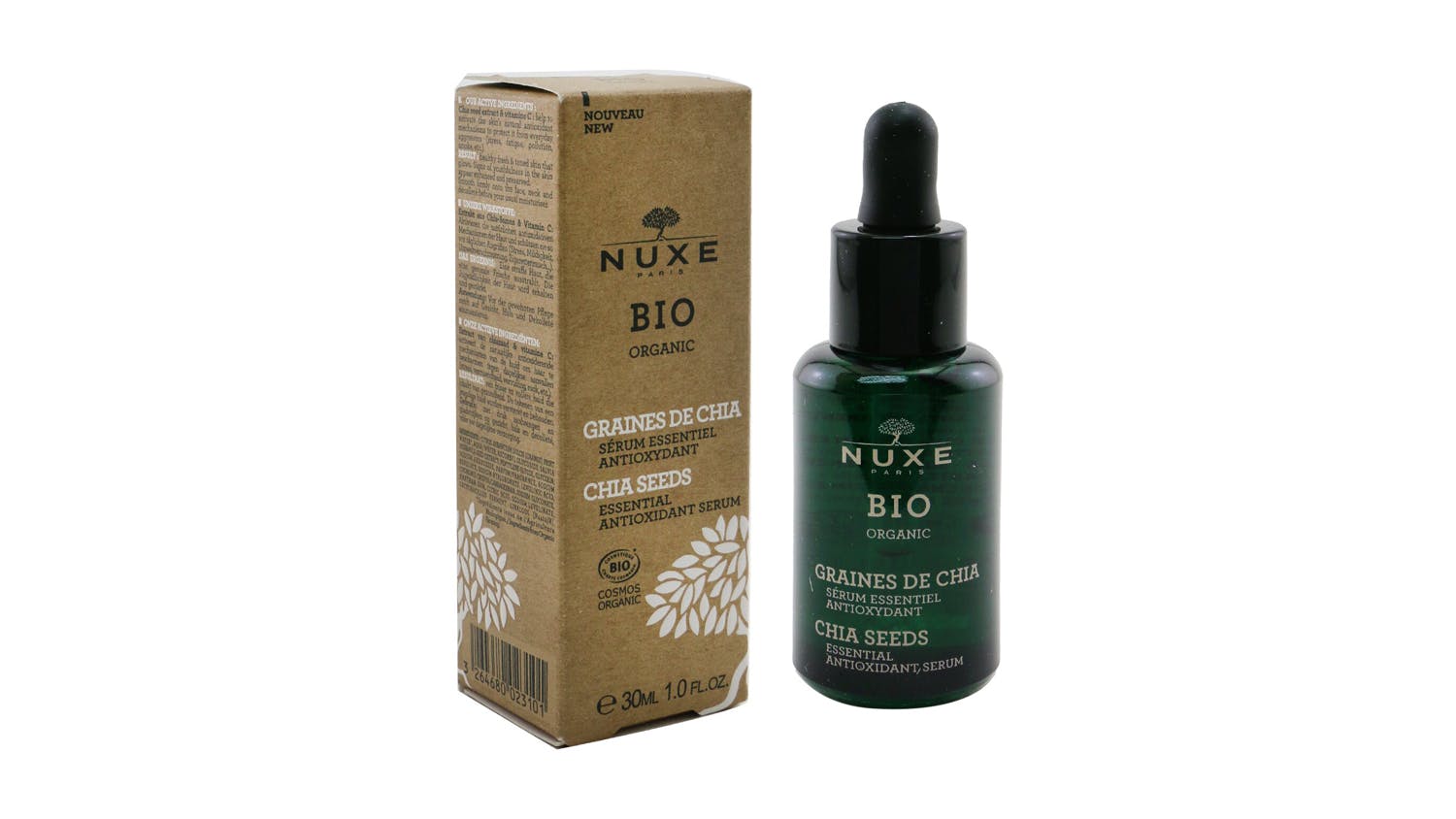 Nuxe Bio Organic Chia Seeds Essential Antioxidant Serum - 30ml/1oz