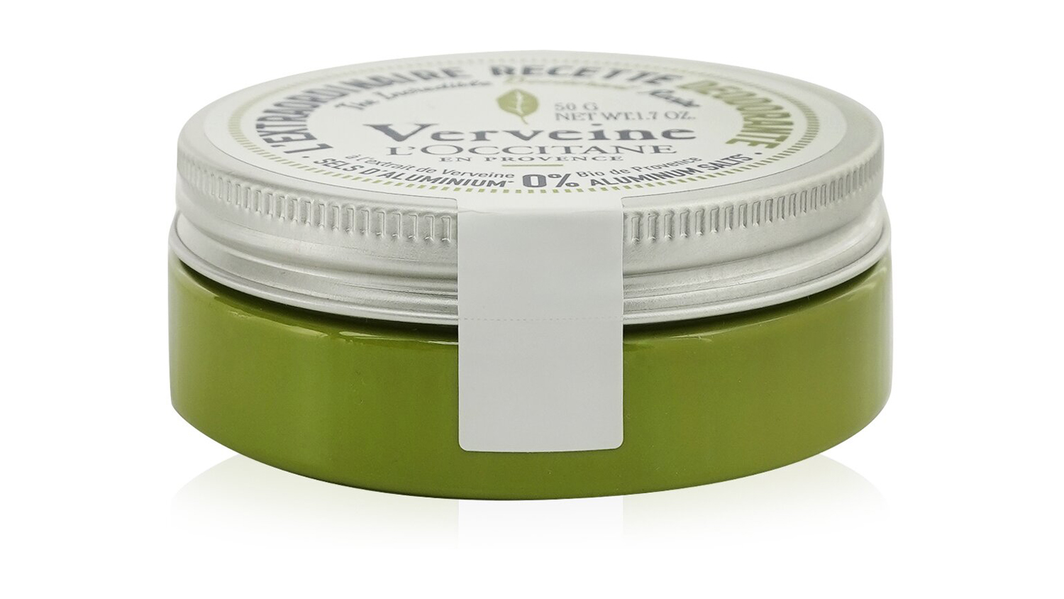 L'Occitane Verveine (Verbena) Deodorant - 0% Aluminum Salts - 50g/1.7oz