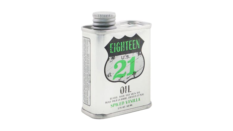 18.21 Man Made Beard, Hair and Skin Oil - # Spiced Vanilla - 60ml/2oz