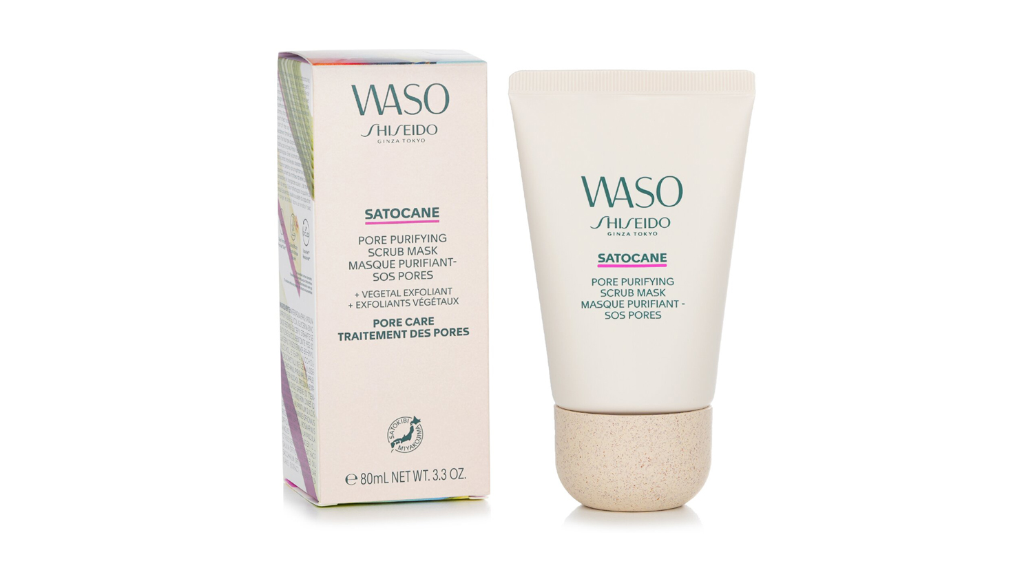 Shiseido Waso Satocane Pore Purifying Scrub Mask - 80ml/3.3oz