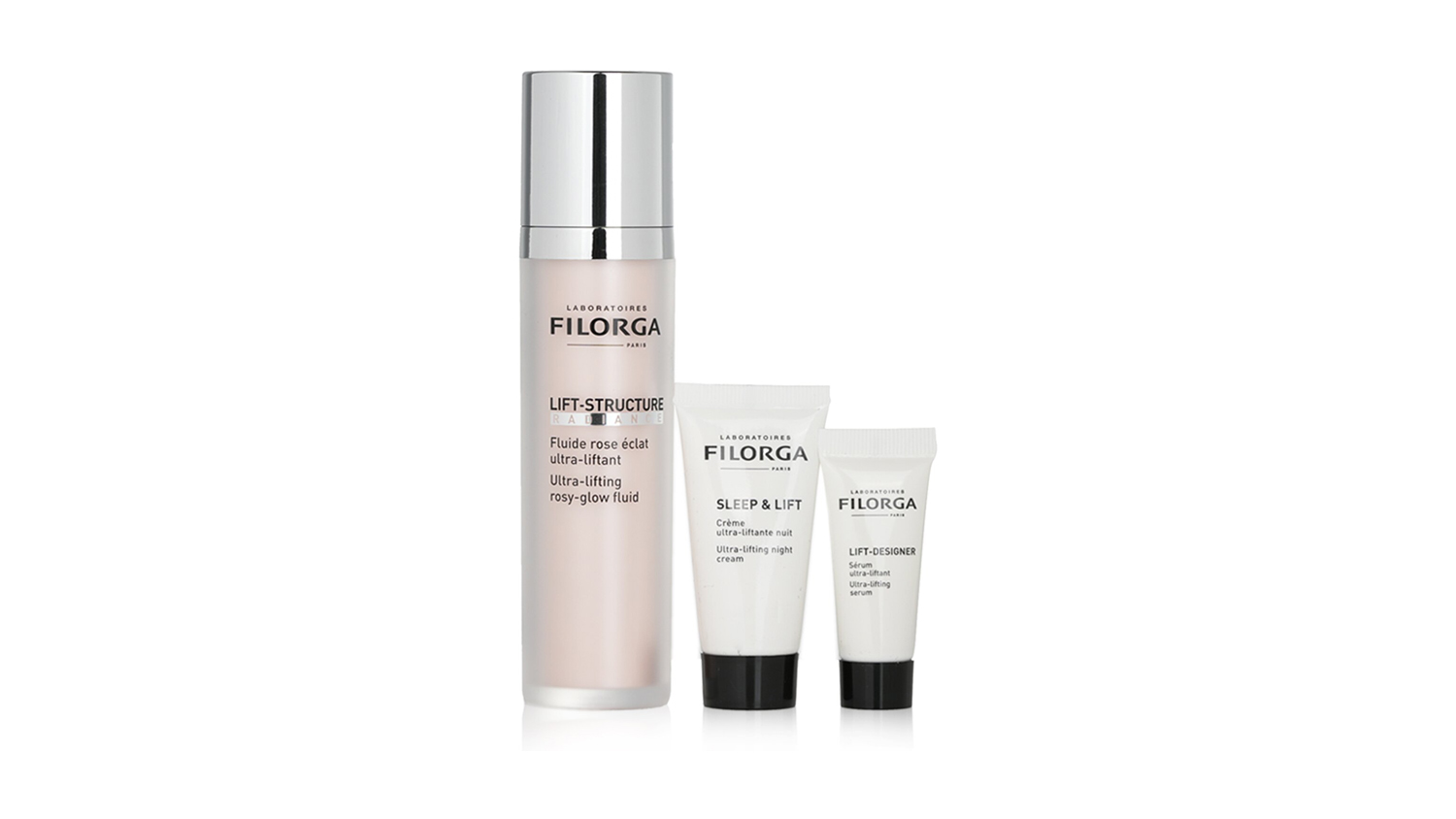 Filorga Programme Lift Intense Lift Effect Routine: Lift Structure Radiance 50ml + Lift-Designer 7ml + Sleep & Lift 15ml + bag - 3pcs+1bag