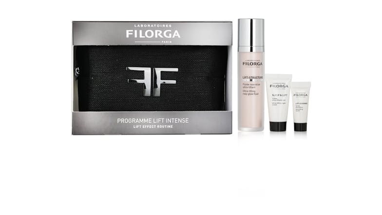 Filorga Programme Lift Intense Lift Effect Routine: Lift Structure Radiance 50ml + Lift-Designer 7ml + Sleep & Lift 15ml + bag - 3pcs+1bag