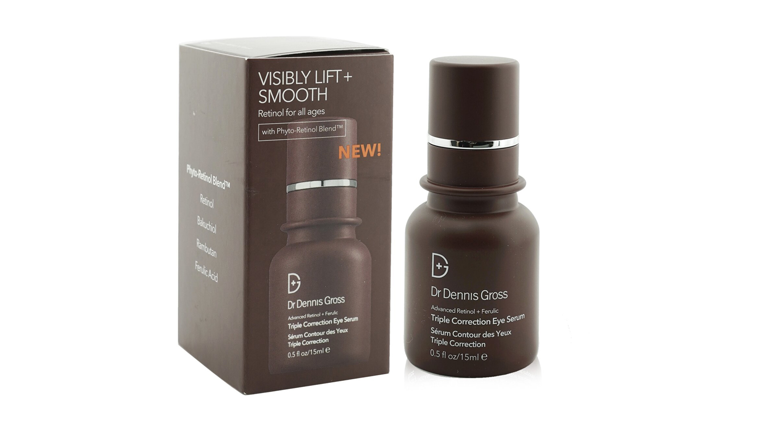 Dr Dennis Gross Advanced Retinol + Ferulic Triple Correction Eye Serum - 15ml/0.5oz