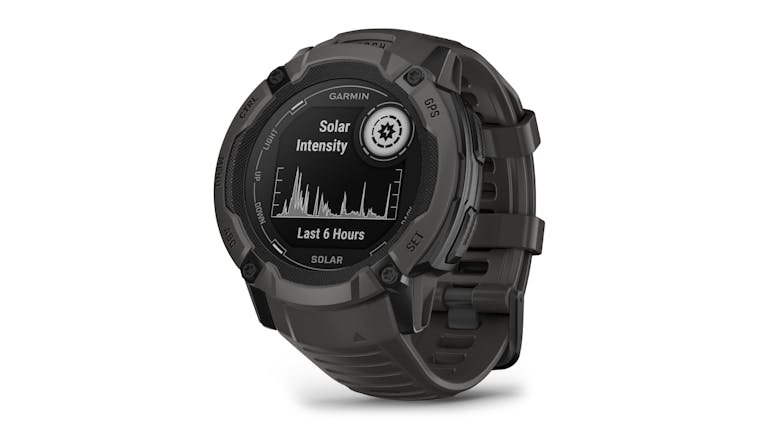 Garmin Instinct 2X Solar Smartwatch - Graphite (50mm Case, Bluetooth, GPS, Standard Edition)