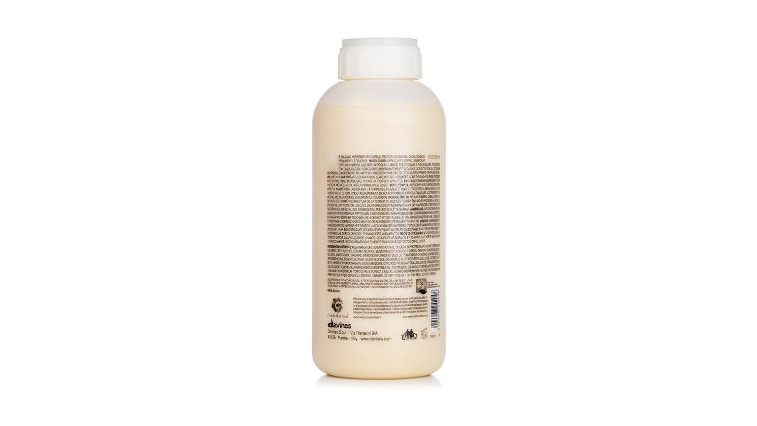 Davines Nounou Nourishing Conditioner (For Highly Processed or Brittle Hair) - 1000ml/33.8oz