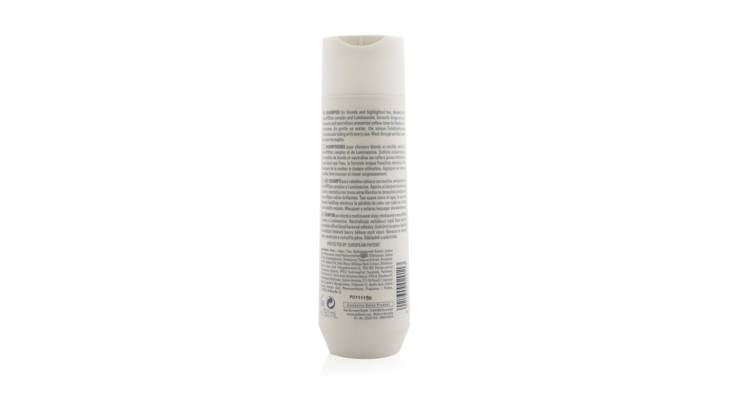 Goldwell Dual Senses Blondes and Highlights Anti-Yellow Shampoo (Luminosity For Blonde Hair) - 250ml/8.4oz