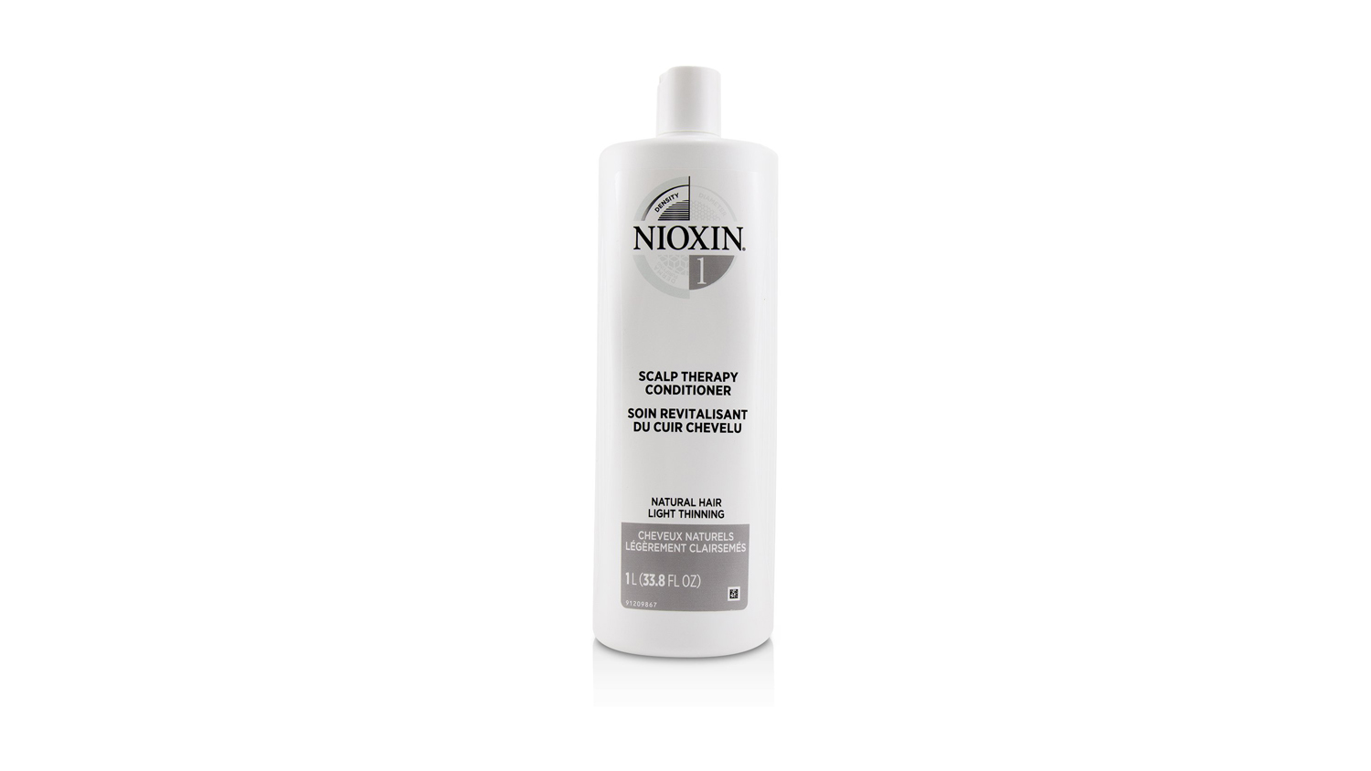 Nioxin Density System 1 Scalp Therapy Conditioner (Natural Hair, Light Thinning) - 1000ml/33.8oz