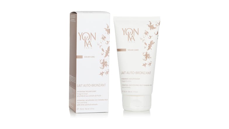 Yonka Solar Care Lait Auto-Bronzant - Hydrating, Nourishing Self-Tanning Milk With DHA and Fruit Extracts - Face and Body - 150ml/5oz