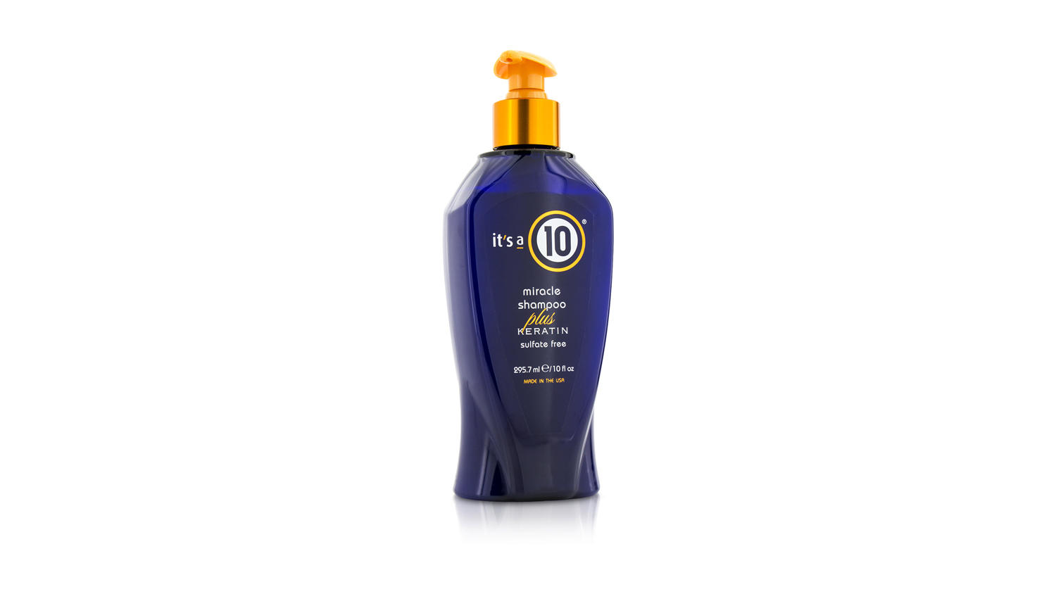 Miracle Shampoo Plus Keratin (Sulfate Free) - 295.7ml/10oz