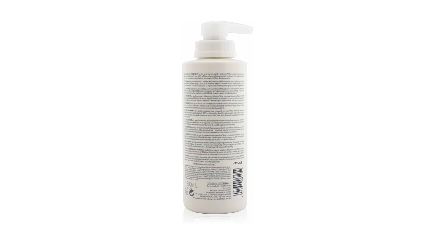 Goldwell Dual Senses Color 60SEC Treatment (Luminosity For Fine to Normal Hair) - 500ml/16.9oz